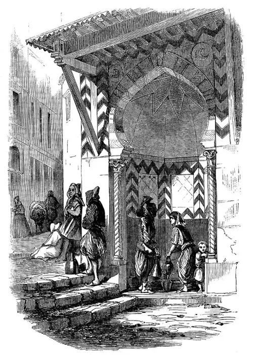Framed Print : Moorish Fountain, Algiers, 1858. Creator: Unknown Framed Print : Moorish Fountain, Algiers, 1858. Creator: Unknown
