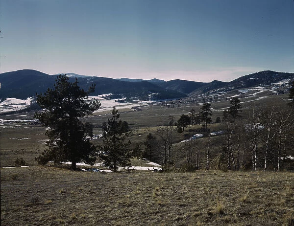 Moreno Valley, Colfax County, New Mexico, 1943. Creator: John Collier