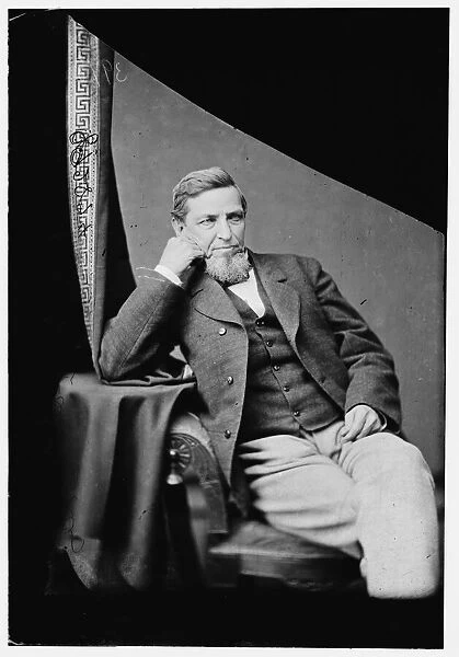 Morgan Calvin Hamilton of Texas, between 1870 and 1880. Creator: Unknown