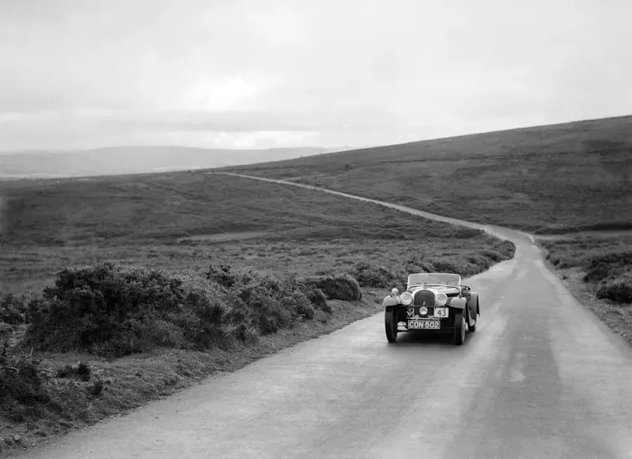 Framed Print : Morgan of LH Coney, winner of a silver award at the MCC Torquay Rally, July 1937 Framed Print : Morgan of LH Coney, winner of a silver award at the MCC Torquay Rally, July 1937