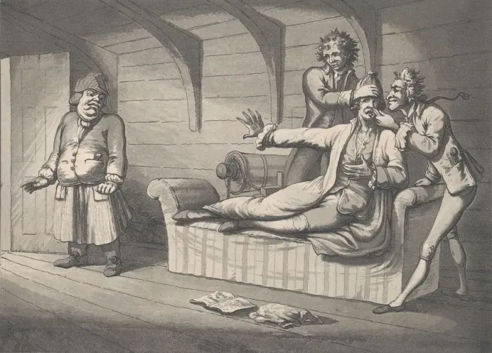 Framed Print : Morgan Offending The Delicate Organs of Captain Whiffle, May 12, 1800. May 12, 1800 Framed Print : Morgan Offending The Delicate Organs of Captain Whiffle, May 12, 1800. May 12, 1800