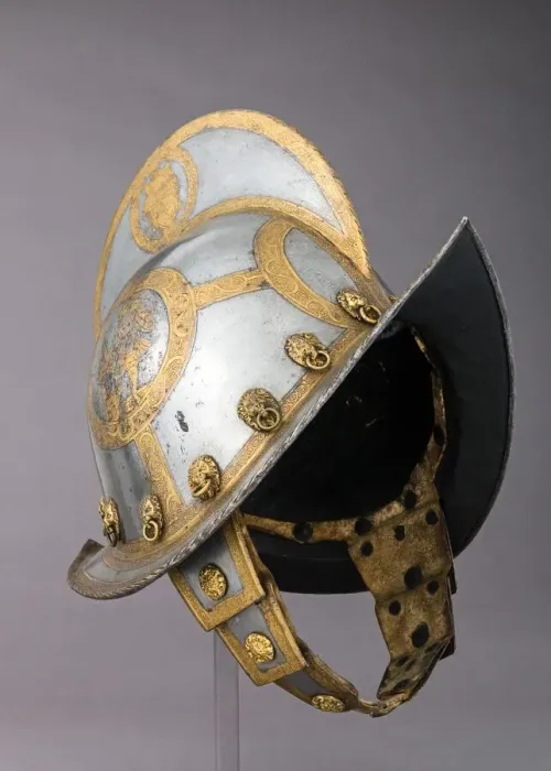 Framed Print : Morion for the Bodyguard of the Prince-Elector of Saxony, German, Nuremberg, ca. 1570