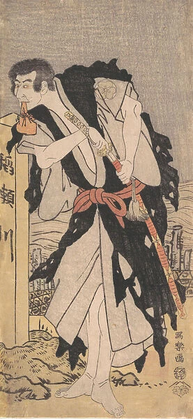Morita Kanya VIII as Kawachi Kanja, Disguised as Genkaibo, 1794-95. 1794-95