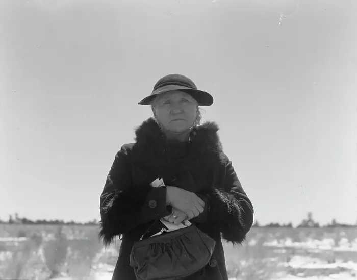 Framed Print : Mormon woman (native of Denmark), Widtsoe, Utah, 1938. Creator: Dorothea Lange Framed Print : Mormon woman (native of Denmark), Widtsoe, Utah, 1938. Creator: Dorothea Lange