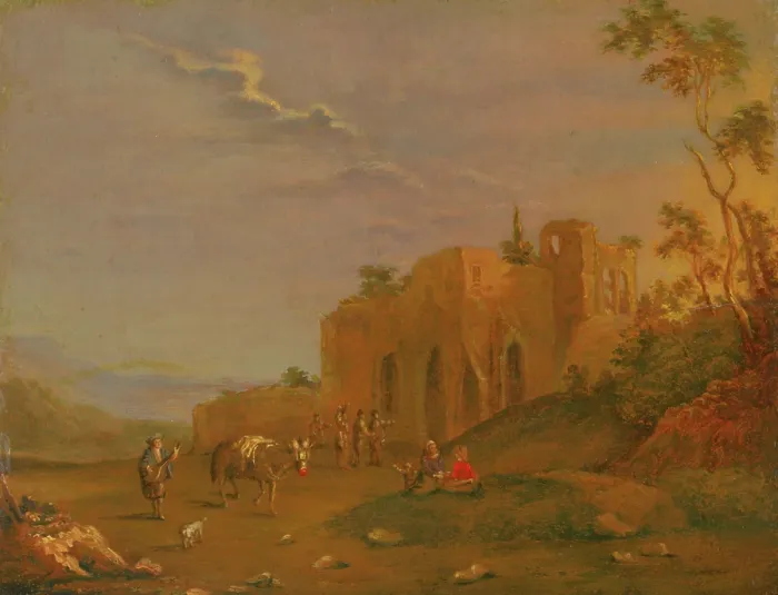 Framed Print : Morning, 1740-1760. Creator: Norbert Grund Framed Print : Morning, 1740-1760. Creator: Norbert Grund
