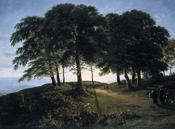 Morning, 1813. Artist: Schinkel, Karl Friedrich (1781-1841)