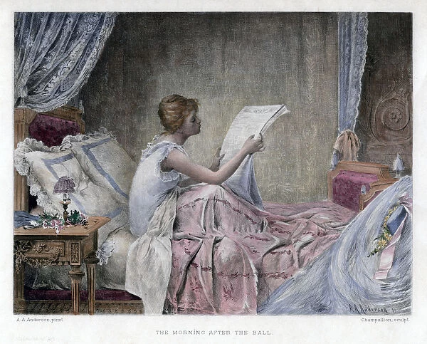 The Morning after the Ball, late 19th century. Artist: Champollion