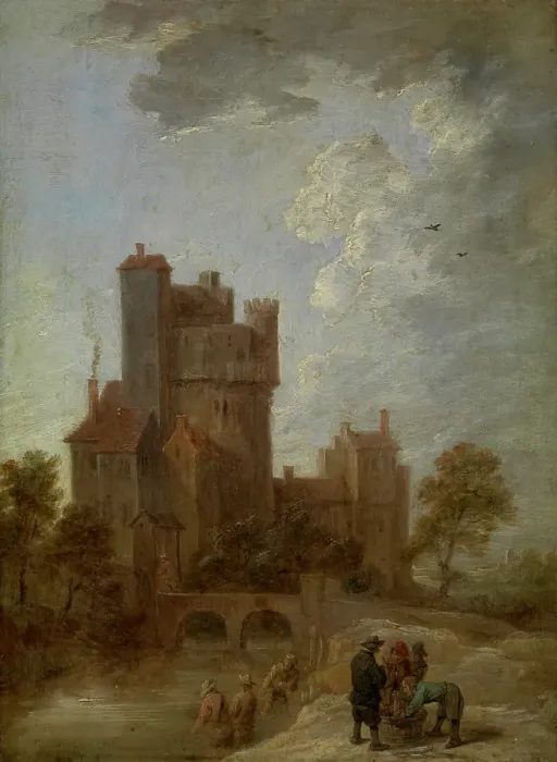 Framed Print : Morning, c1640-1690. Creator: David Teniers II