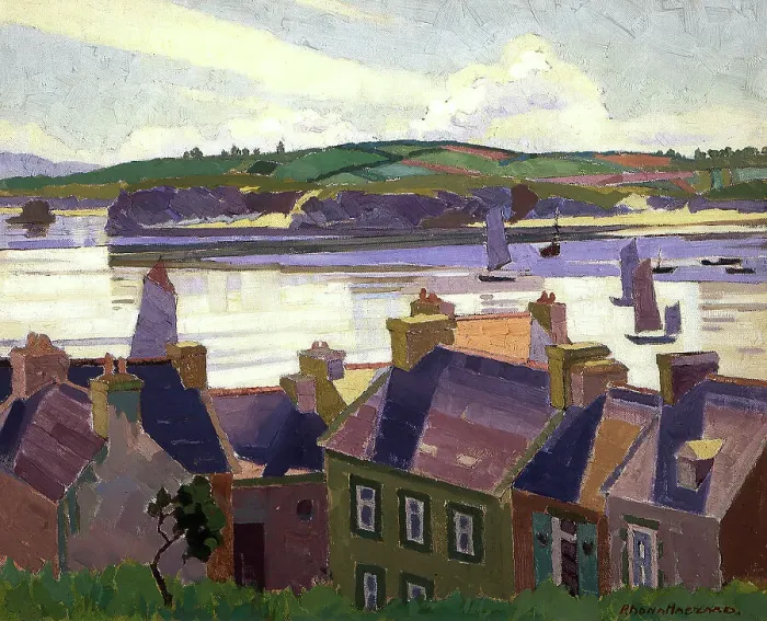 Framed Print : Morning calm, Camaret, 1926. Creator: Rhona Haszard Framed Print : Morning calm, Camaret, 1926. Creator: Rhona Haszard