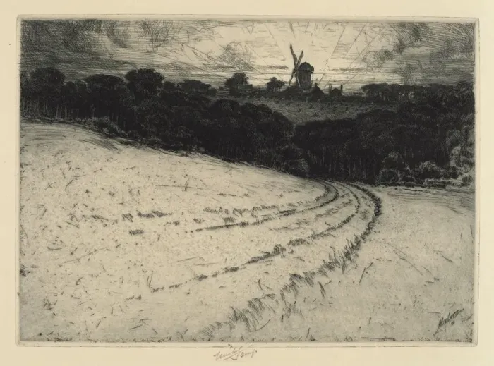 Framed Print : Morning, Canonicut Island, 1908. Creator: Charles Frederick William Mielatz Framed Print : Morning, Canonicut Island, 1908. Creator: Charles Frederick William Mielatz