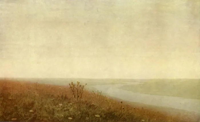 Framed Print : Morning on the Dnieper, 1881, (1965). Creator: Arkhip Ivanovich Kuindzhi Framed Print : Morning on the Dnieper, 1881, (1965). Creator: Arkhip Ivanovich Kuindzhi