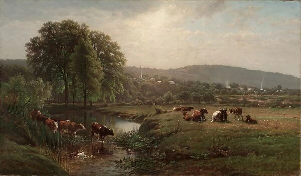 Morning in New England, 1873. Creator: James McDougal Hart (American, 1828-1901)