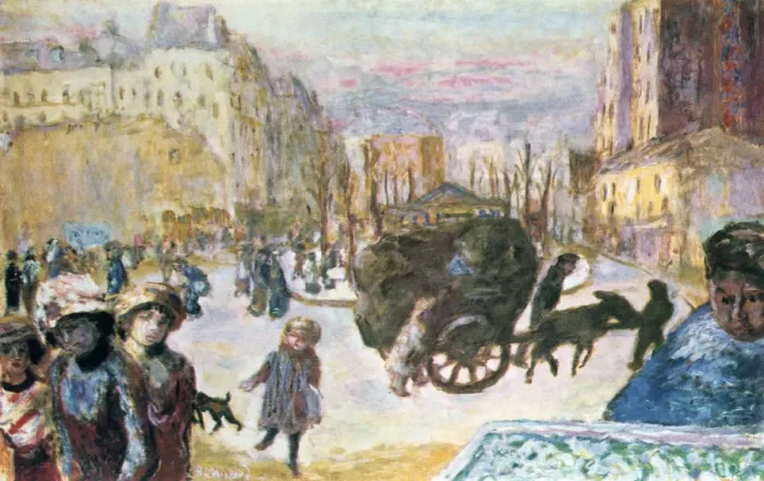 Framed Print : Morning in Paris, 1911. Artist: Pierre Bonnard Framed Print : Morning in Paris, 1911. Artist: Pierre Bonnard