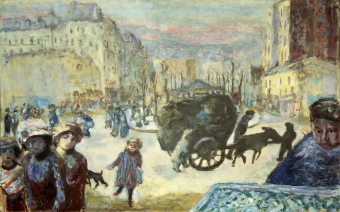 Framed Print : Morning in Paris, 1911. Artist: Pierre Bonnard Framed Print : Morning in Paris, 1911. Artist: Pierre Bonnard