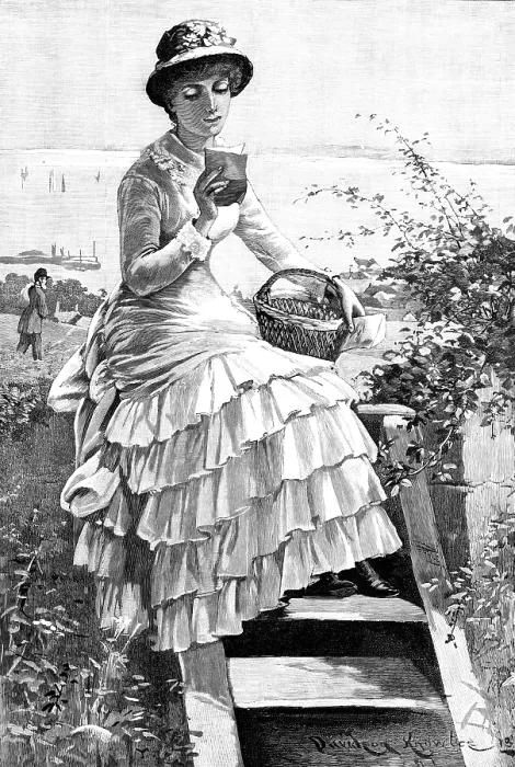 Framed Print : The Morning Post: News From Town, 1883. Creator: Unknown Framed Print : The Morning Post: News From Town, 1883. Creator: Unknown