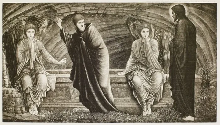 Framed Print : The Morning of the Resurrection, c1886, (1900). Creator: Unknown Framed Print : The Morning of the Resurrection, c1886, (1900). Creator: Unknown