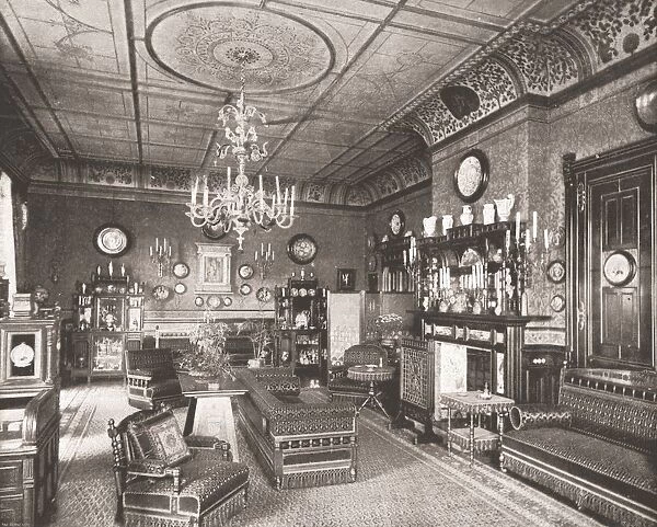 The Morning Room, Clarence House, London, 1894. Creator: Unknown