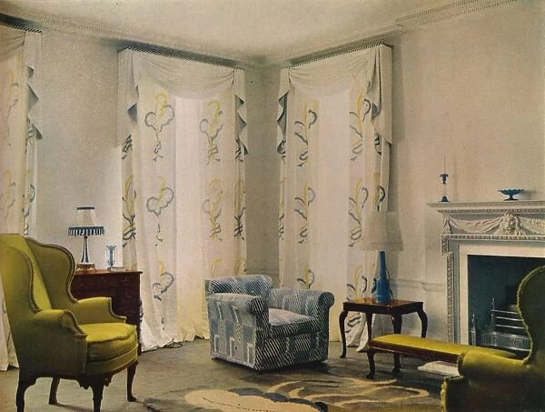 Morning room in the house of Mr Vestey at 9 Templewood Avenue, Hampstead, London, 1932
