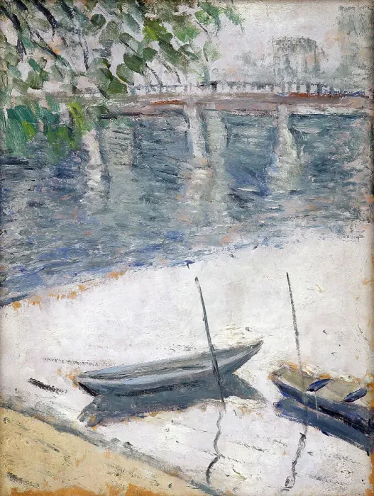 Framed Print : Morning on the Seine, c1921. Creator: Raymond McIntyre Framed Print : Morning on the Seine, c1921. Creator: Raymond McIntyre