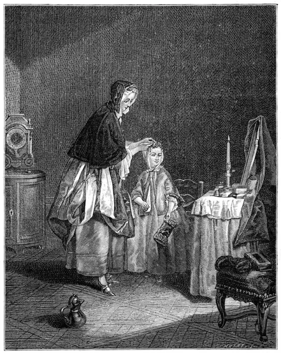 Framed Print : The Morning Toilette, (1885) Framed Print : The Morning Toilette, (1885)