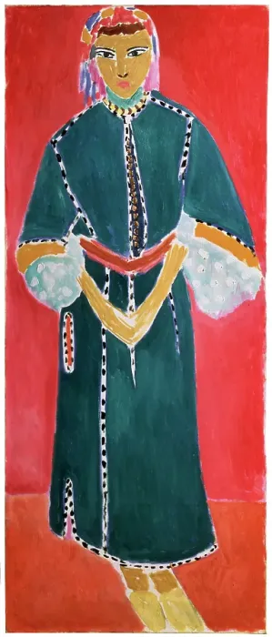 Framed Print : Moroccan Woman (Zorah Standing), 1912. Creator: Henri Matisse. Moroccan Woman (Zorah Standing), 1912. Creator: Henri Matisse Framed Print : Moroccan Woman (Zorah Standing), 1912. Creator: Henri Matisse. Moroccan Woman (Zorah Standing), 1912. Creator: Henri Matisse