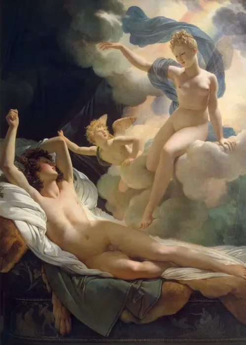 Framed Print : Morpheus and Iris, 1811. Artist: Pierre Narcisse Guerin Framed Print : Morpheus and Iris, 1811. Artist: Pierre Narcisse Guerin