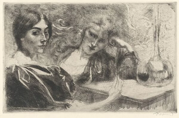 Morphine Addicts (Morphinomanes), 1887. Creator: Paul Albert Besnard