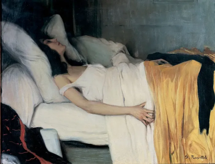 Framed Print : Morphinist (Detail), 1894 Framed Print : Morphinist (Detail), 1894