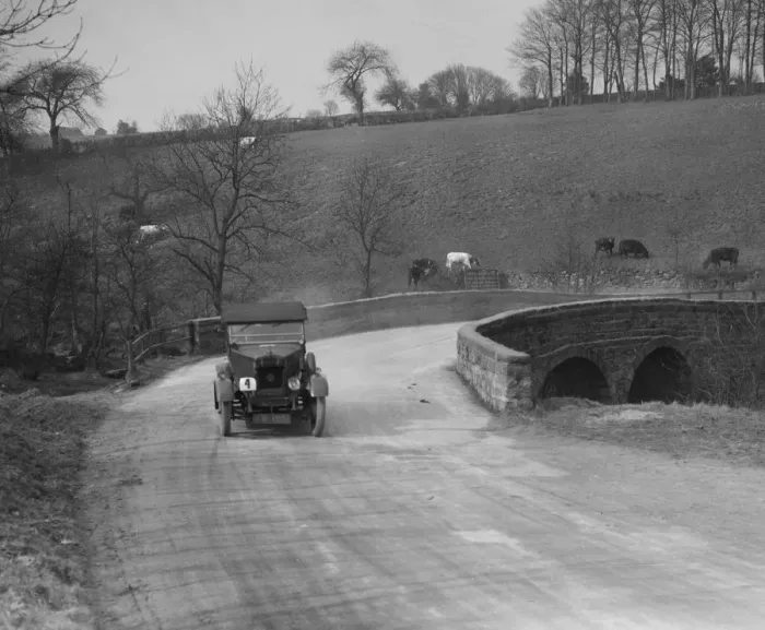 Framed Print : Morris of F Marshall at the Ilkley & District Motor Club Trial, near Harrogate Framed Print : Morris of F Marshall at the Ilkley & District Motor Club Trial, near Harrogate