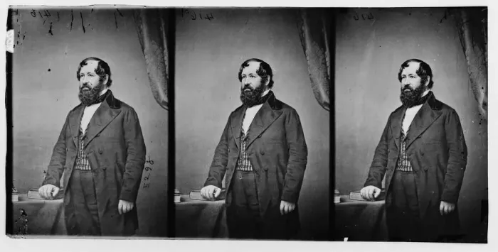 Framed Print : Morris, Geo. P. ca. 1860-1865. Creator: Unknown Framed Print : Morris, Geo. P. ca. 1860-1865. Creator: Unknown