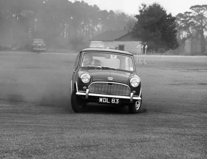 Framed Print : Morris Mini-Minor, Guildford, Surrey, 1961 Framed Print : Morris Mini-Minor, Guildford, Surrey, 1961