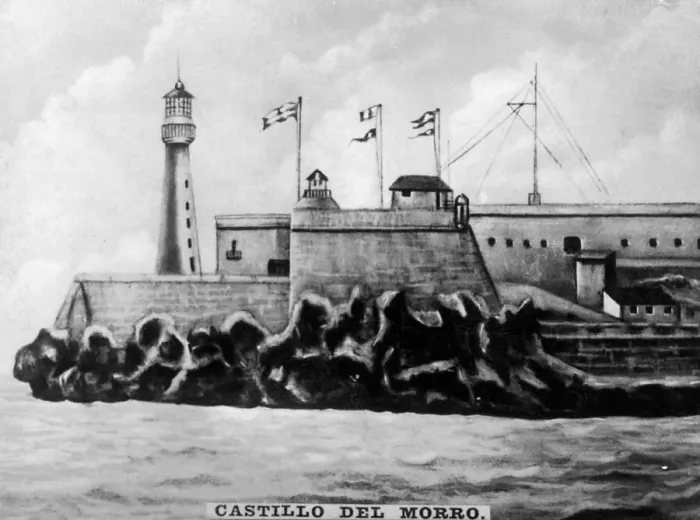 Framed Print : The Morro Castle, (1587), 1920s Framed Print : The Morro Castle, (1587), 1920s