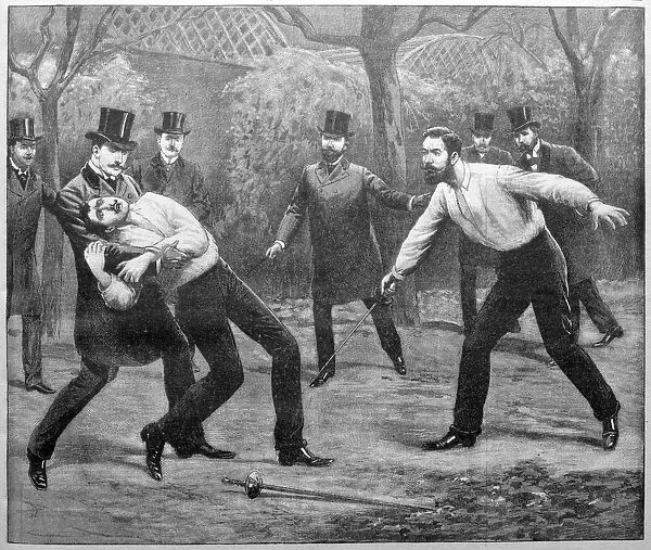 Mortal duel on the Grande Jatte, 1903