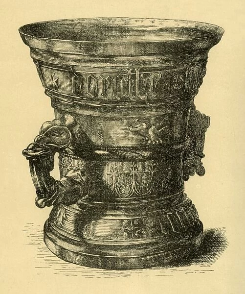 Mortar, 1545?, (1881). Creator: W. W. McCarty