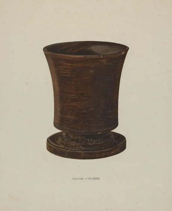 Framed Print : Mortar, c. 1940. Creator: Walter Praefke Framed Print : Mortar, c. 1940. Creator: Walter Praefke