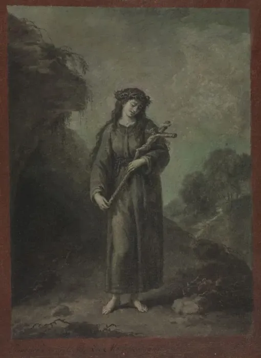 Framed Print : The Mortification, 1763 or before. Creator: Francesco Zuccarelli (Italian, 1702-1788) Framed Print : The Mortification, 1763 or before. Creator: Francesco Zuccarelli (Italian, 1702-1788)
