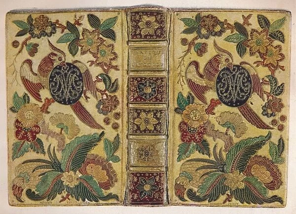 Mosaic binding signed by Le Monnier and bearing the monogram of Maria Josepha of Saxony, c1750 (19 Artist: Le Monnier