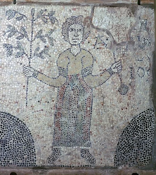 Mosaic in the church of San Giovanni Evangelista, 13th century