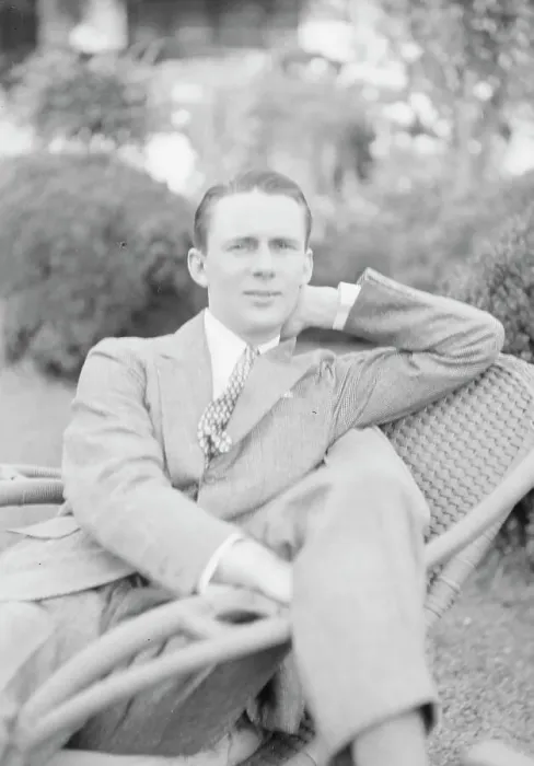 Framed Print : Moseley, F.S. Mr. seated outdoors, 1931 June 14. Creator: Arnold Genthe Framed Print : Moseley, F.S. Mr. seated outdoors, 1931 June 14. Creator: Arnold Genthe