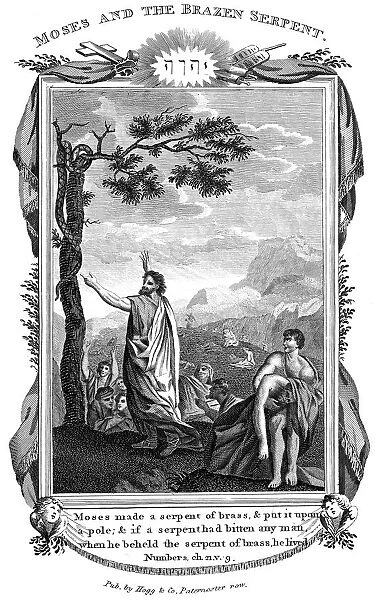 Moses and the Brazen Serpent, c1808