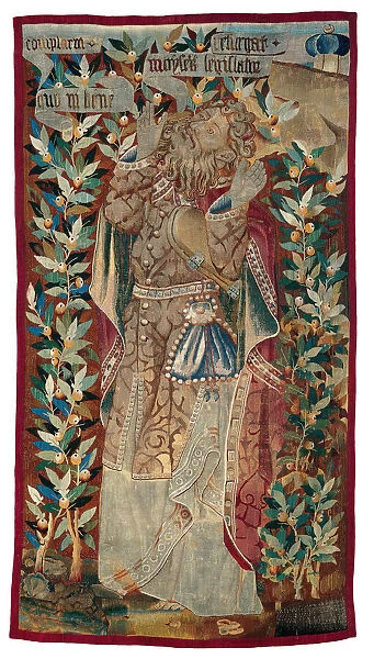 Moses (fragment) from The Transfiguration of Christ, Flanders, 1460  /  70. Creator: Unknown