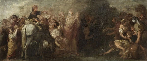 Moses Striking Water from the Rock, 1670