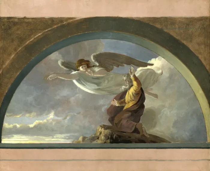 Framed Print : (Moses Viewing the Promised Land), ca. 1860-1865. Creator: Robert Walter Weir Framed Print : (Moses Viewing the Promised Land), ca. 1860-1865. Creator: Robert Walter Weir