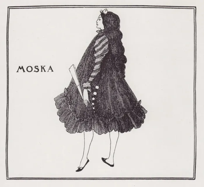 Framed Print : Moska, 1895. Creator: Aubrey Beardsley Framed Print : Moska, 1895. Creator: Aubrey Beardsley