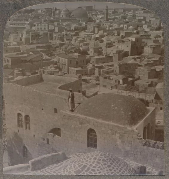 Moslem quarter of Jerusalem, from the English School, c1900