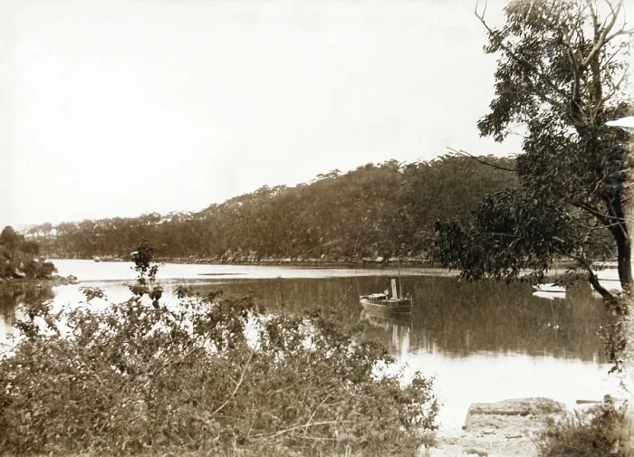 Framed Print : Mosman Bay, c1880, looking west. Creator: Unknown Framed Print : Mosman Bay, c1880, looking west. Creator: Unknown