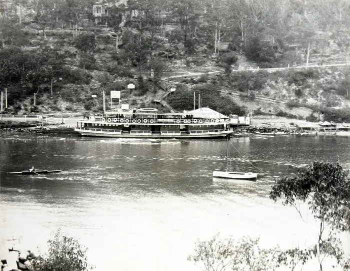 Framed Print : Mosman Bay ferry, c1890. Creator: Unknown Framed Print : Mosman Bay ferry, c1890. Creator: Unknown