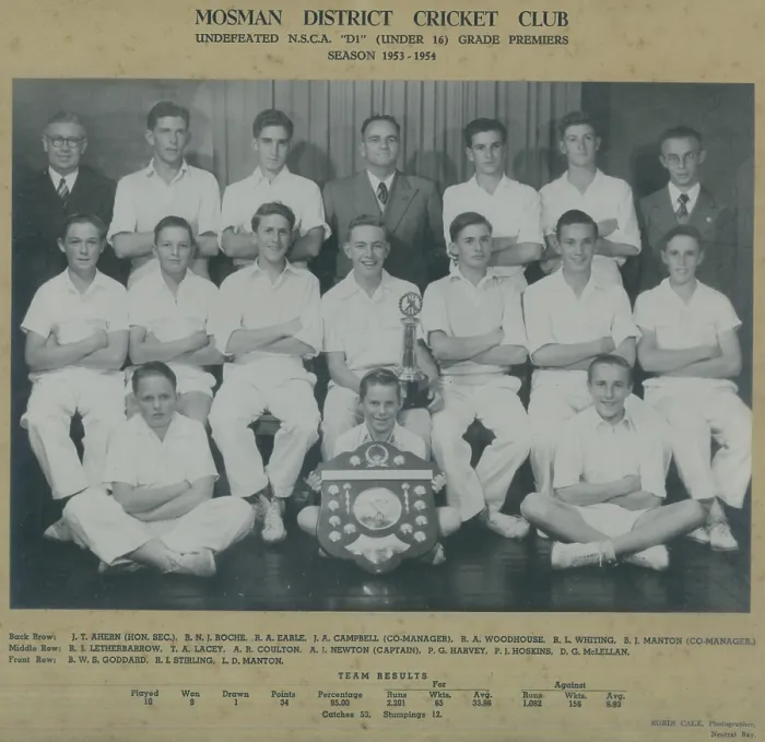 Framed Print : Mosman District Cricket Club. Creator: Unknown Framed Print : Mosman District Cricket Club. Creator: Unknown