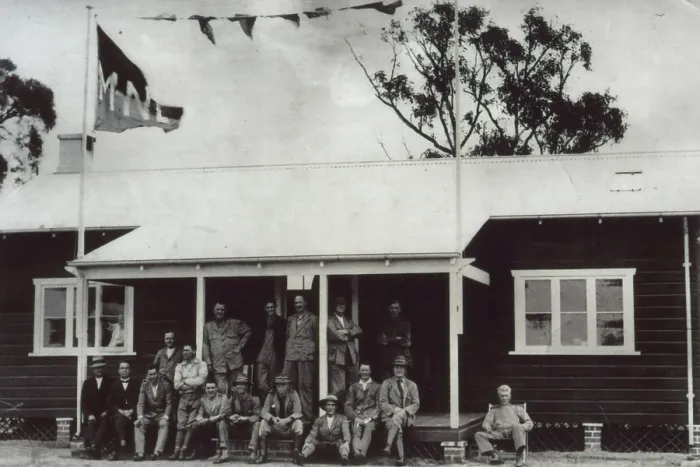 Framed Print : Mosman - Neutral Bay Rifle Club Hut. Creator: Unknown Framed Print : Mosman - Neutral Bay Rifle Club Hut. Creator: Unknown