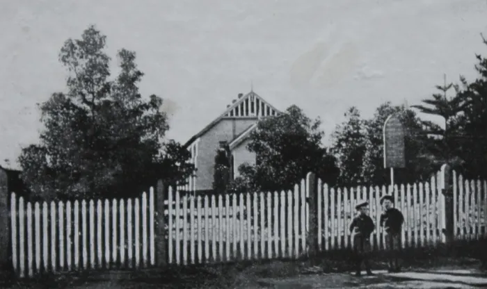Framed Print : Mosman Presbyterian Church, 1898. Creator: Unknown Framed Print : Mosman Presbyterian Church, 1898. Creator: Unknown